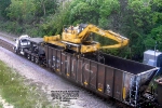 UP 83139 Brandt OTM with John Deere TMDS tie/rail picker